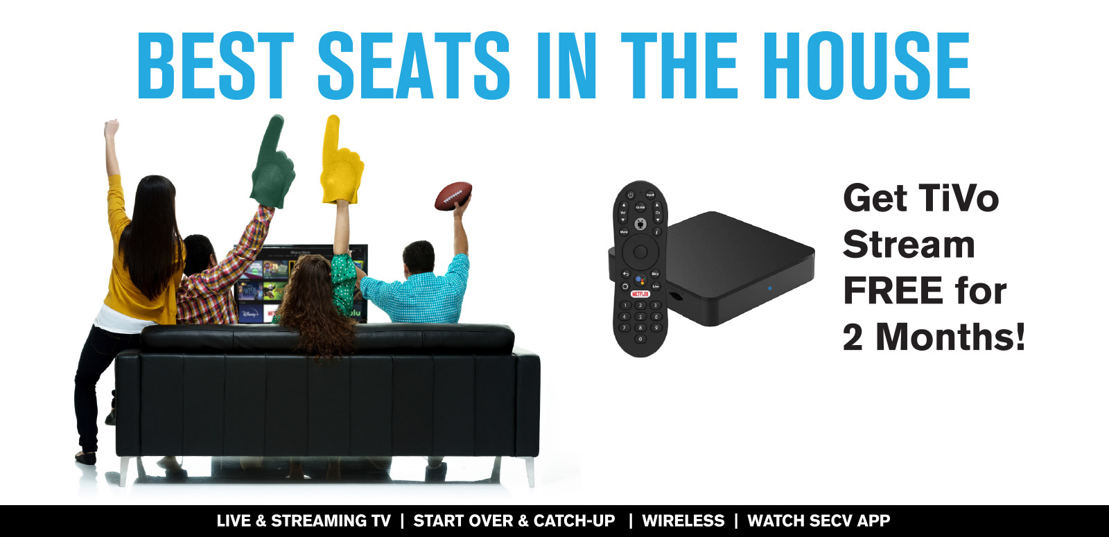 TiVo Stream from SECV
