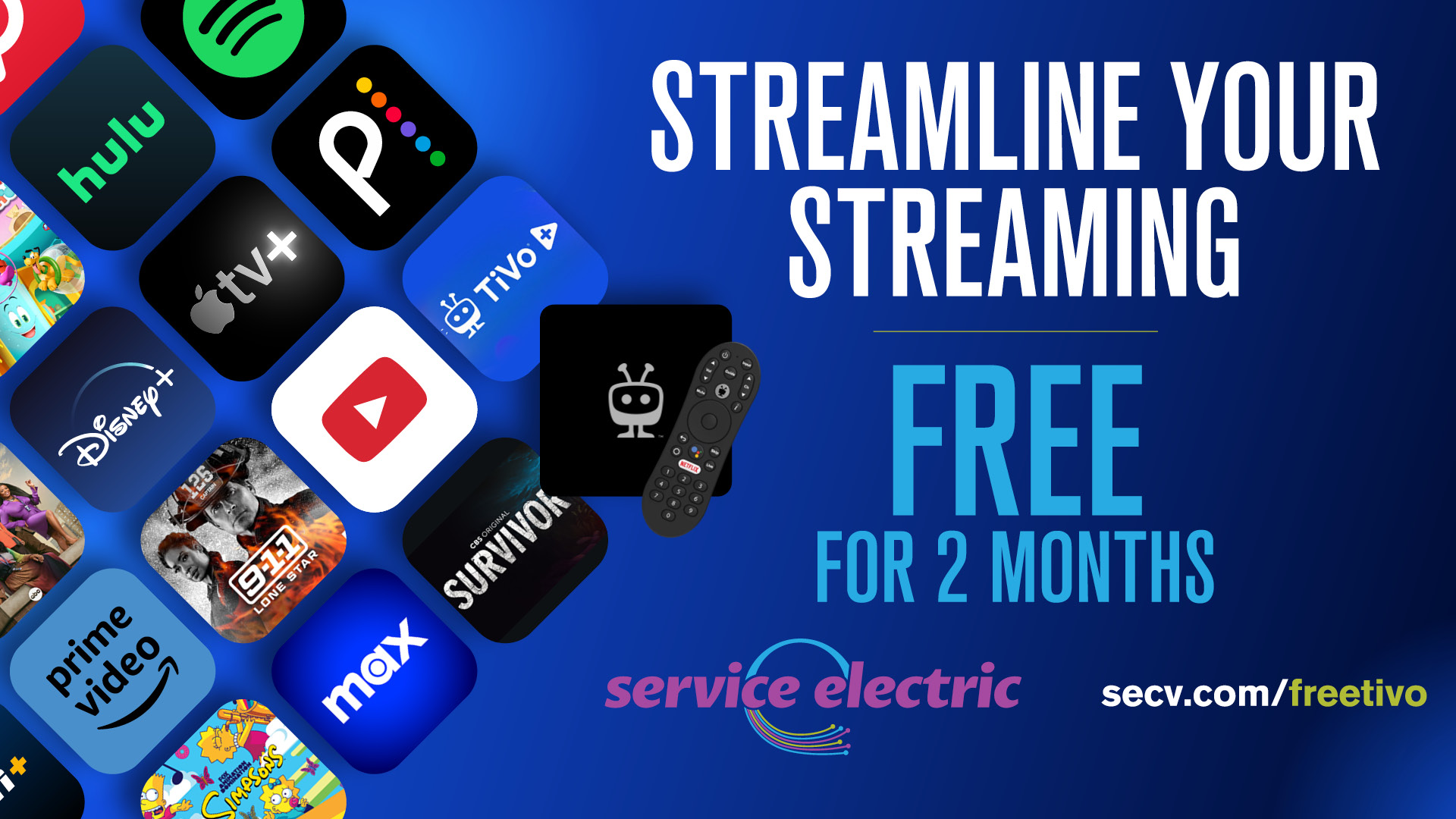 SECV Add TiVo Stream Free for 2 Months!
